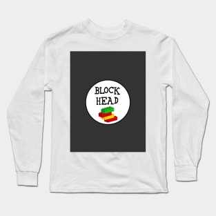 BLOCK HEAD Long Sleeve T-Shirt